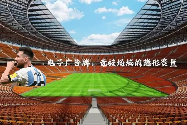 电子广告牌：竞技场域的隐形变量